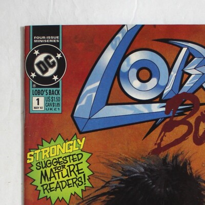 Lobo's Back #1 1992 Simon Bisley Cover DC Comics High Grade