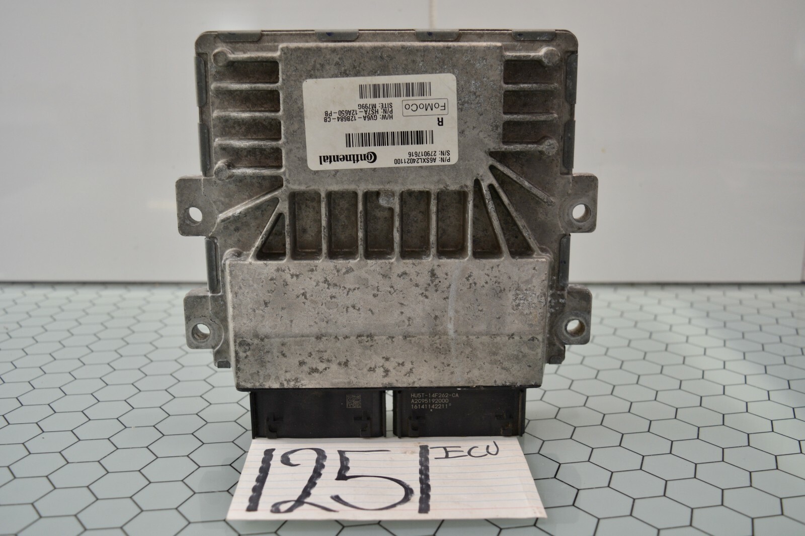 17 18 19 Ford Fusion Engine #1251 Computer ECM ECU HS7A-12A650-PB