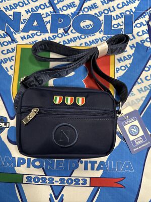Blaue Umhängetasche SSC Napoli Enzo Castellano 123316