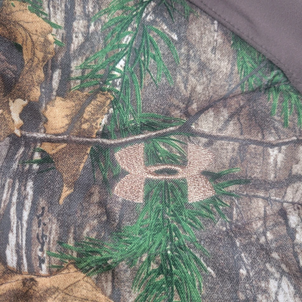 Chaqueta de camuflaje Under Armour para mujer camuflada talla grande Cold Gear RealTree Foto 2 de 4