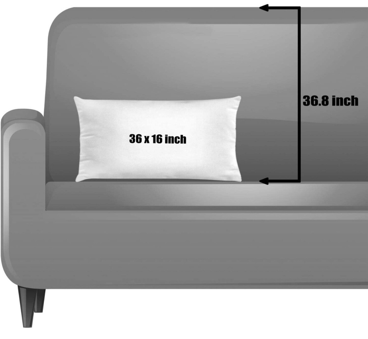 Retro License Plate Body Pillow Case Soft Long Bedding Body Pillow Cover 16&rdquo;x36&rdquo;