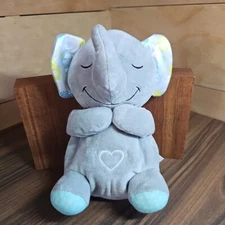 Nuby Motion Sound Baby Sleep Machine White Noise Elephant Plush Light Music Beat