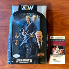 Cody Rhodes Signed Autographed AEW Unmatched Collection Action Figure 27 JSA COA