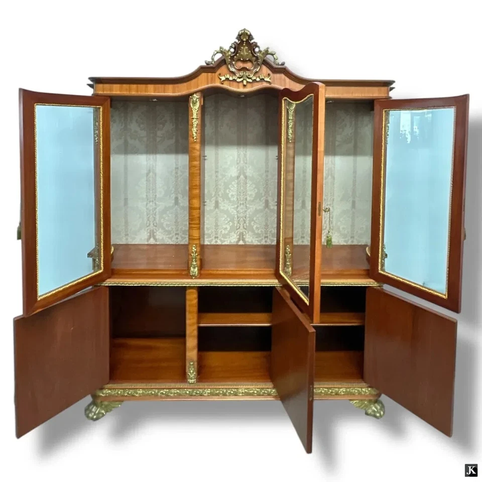 Vitrina estilo antiguo italiano bronce estilo francés Foto 2 de 4