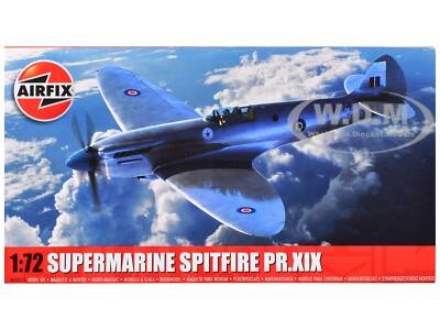 LEVEL 1 MODEL KIT SUPERMARINE SPITFIRE PR.XIX AIRCRAFT 1/72 BY