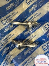 FIAT 127 AUTOBIANCHI A 112 ABARTH COPPIA 2 GALLETTI CROMATI MANIGLIA DEFLETTORE