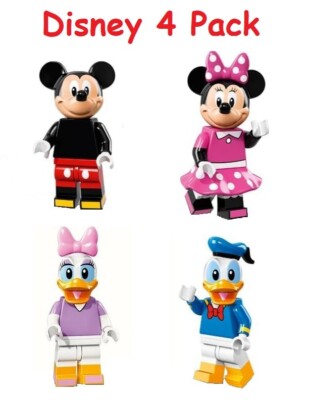 LEGO 71012 Disney Series Minifigure 4-Pack Mickey Mouse Minnie  (SEALED)