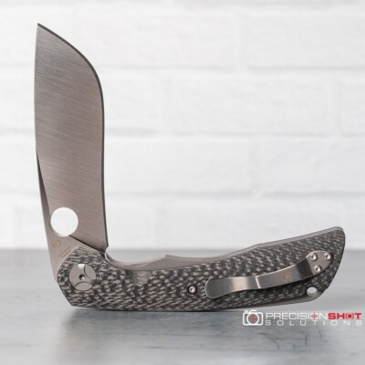 Spyderco Subvert C239CFP Carbon Fiber CPM 20CV PlainEdge Sprint Run, New!