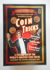 JUNIOR MYSTERIOSO'S MAGIC COIN TRICKS  MAGICIAN  KIDS  NEW  STOCKING FILLER