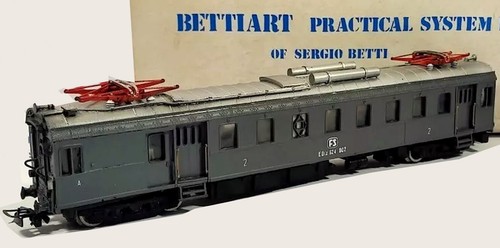 BETTIART H0 506 - ELETTROMOTRICE EDiz 624.002 FS - IN RESINA - Foto 5 di 5