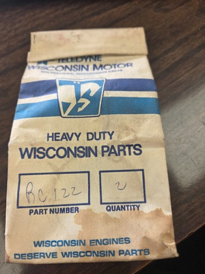 #ad HEAVY DUTY WISCONSIN PARTS $14.00