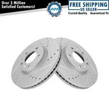 Front Brake Rotors Set For 2007-2012 Mazda CX-7