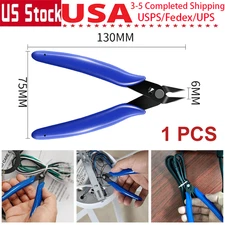 Electrical Cutting Plier Jewelry Wire Cable Cutter Tool Flush Pliers Side Snips