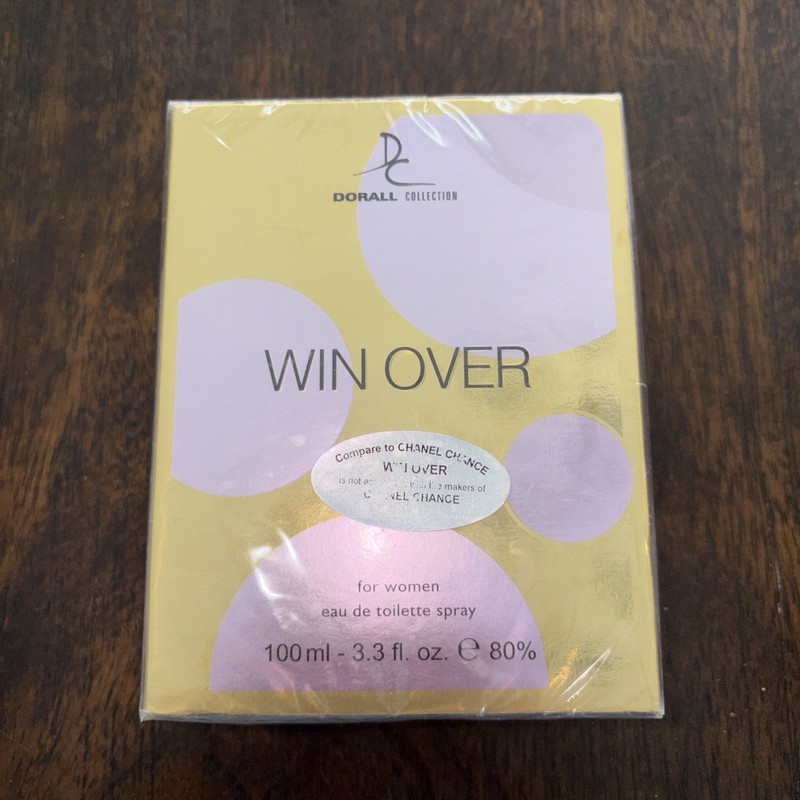 DORALL COLLECTION WIN OVER WOMEN 3.3 OZ / 100 ML EAU DE PARFUM SPRAY NEW IN BOX