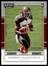 2017 Panini Playoff #239 Jeremy McNichols Kickoff #/299