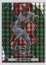 2022 Panini Mosaic Rookies Green Mosaic Prizm Lars Nootbaar #243 3wc