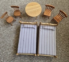 Dolls House Unbranded Furniture Bundle 1/12 Scale