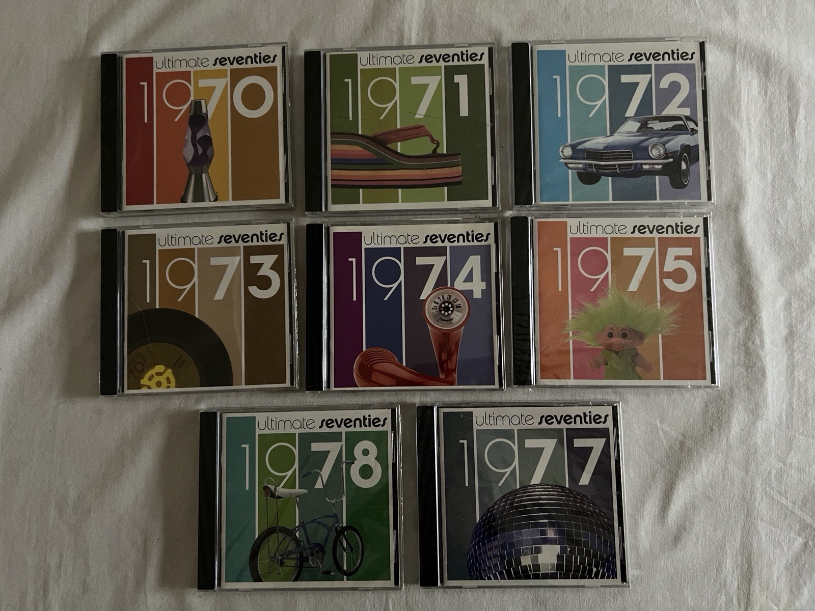Music CDs - Time Life ULTIMATE SEVENTIES 1970-71-72-73-74-75-77-78