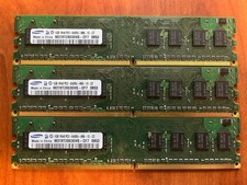 Samsung 1 GB DIMM 800 MHz DDR2 SDRAM Memory M378T2863EHS-CF7