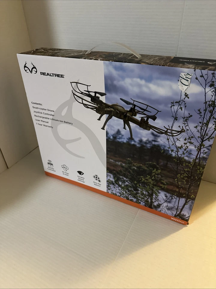Vivitar Realtree Quadcopter Drone DRC088-CM New - Image 4 of 4