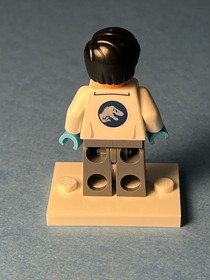 LEGO Jurassic World Minifig #75919 - Dr. Henry Wu - jw015 - No Cracks/Scratches