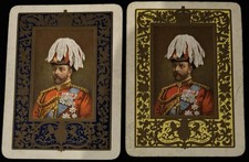 Swap Playing Cards - 2 X Old Wide Royalty King George V
