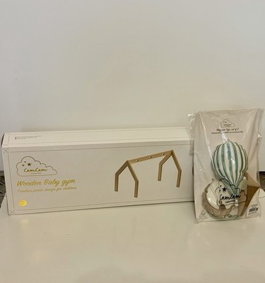 Cam Cam Copenhagen Wooden Baby Gym Baby Play Gym for Babies Spielbogen NEU Set