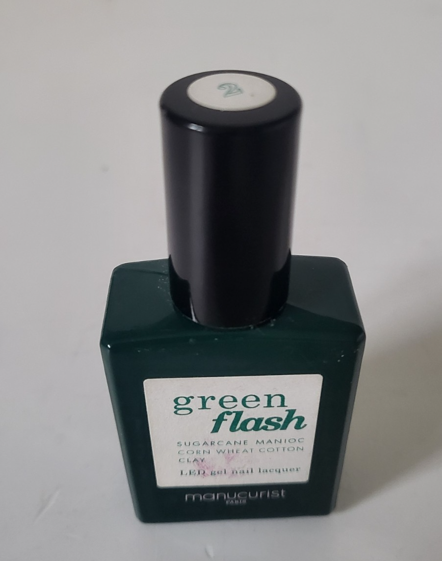 MANUCURIST GREEN Flash Vernis à ongles semi permanent blanc Snow 15 ml