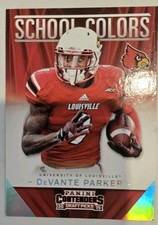 2015 Panini Contenders Draft Picks DeVante Parker School Colors Holo