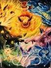 Eeveelutions Throw Blanket 50"x40"