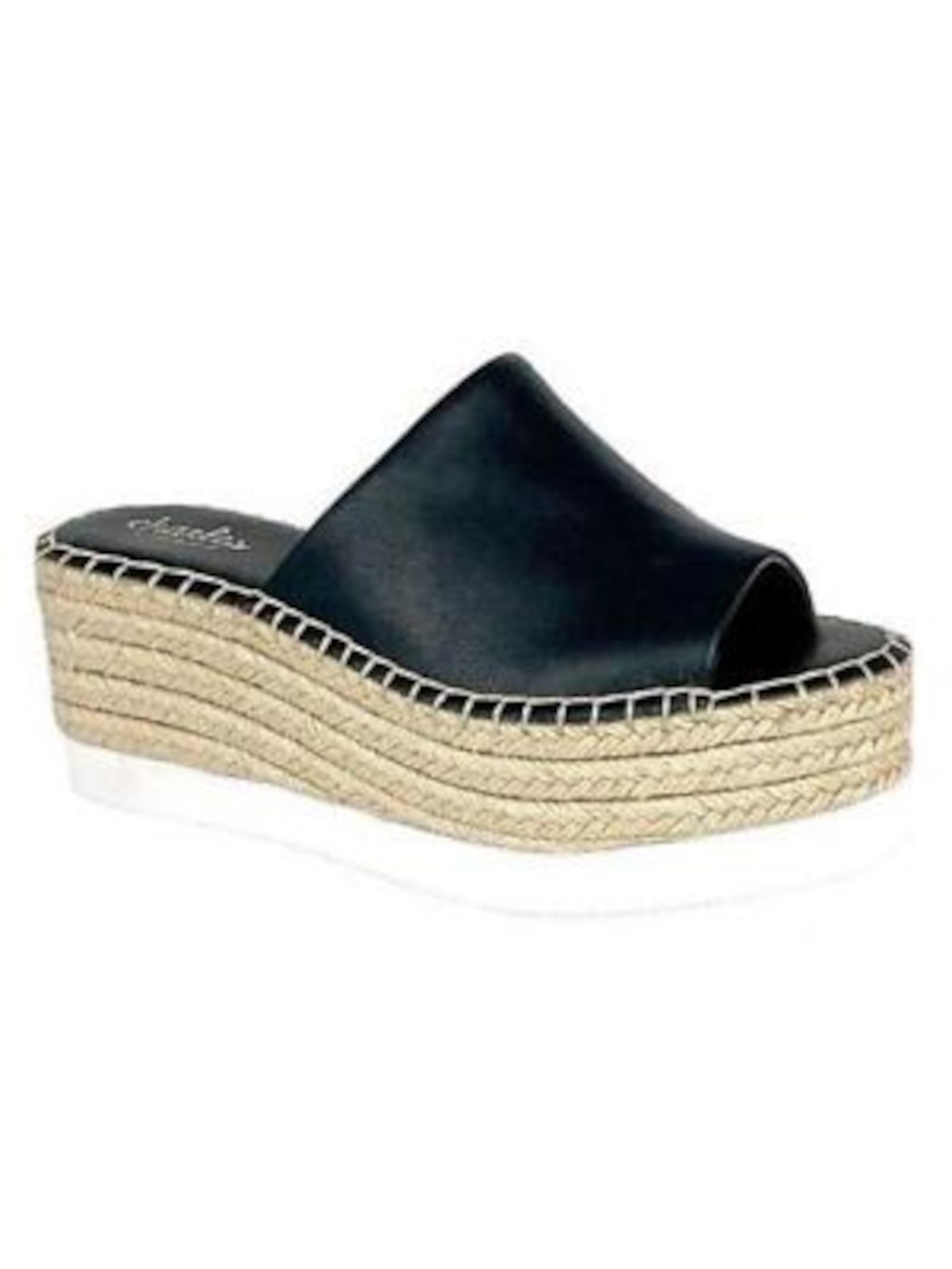CHARLES BY CHARLES DAVID Womens Black Contrast Sporty Espadrille Shoes 10 M 6990₽