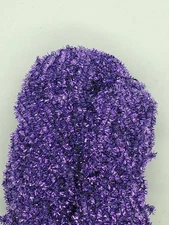 PURPLE CRYSTAL CHENILLE Size #2 - Medium 4 Yard Pack Fly & Jig Tying Material