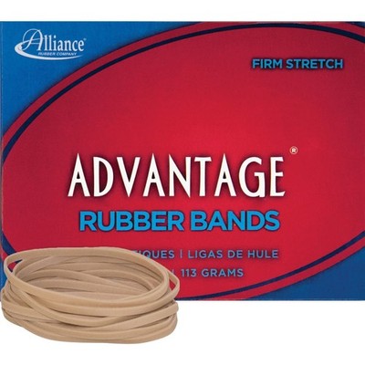 Alliance Rubber 26339 1/4 Pound 3 1/2 x 1/8 inches(150 Bands), Beige