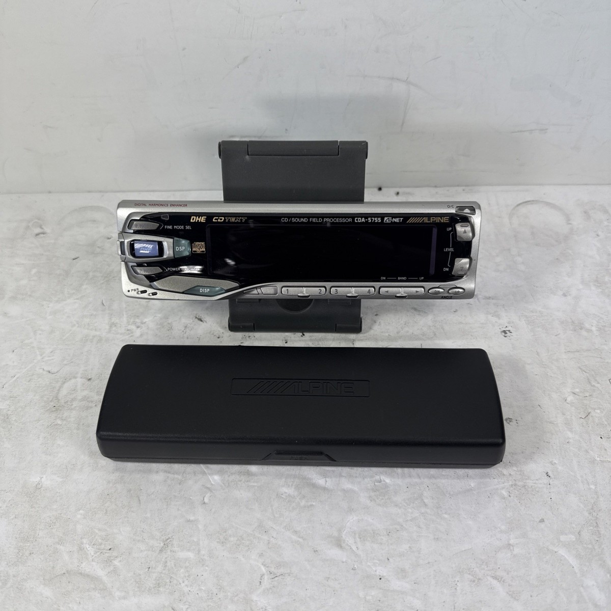 ALPINE　MDA - 7755J&CDA - 5755 ALPINE CDA-5755 MDA-7755J Rare CD Sound Field Processor MD