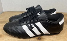 Adidas Original Taekwondo Women  s Lace Up Athletic Shoes Sneakers Sz 9 Black