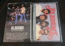 Alabama Cassette Tapes 40 Hour Week And Tha Touch 1985 And 1986