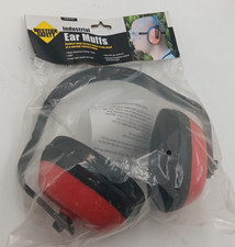 WESTERN SAFETY Unisex Adult Noise Reducing Industrial EAR MUFFS One Size RED