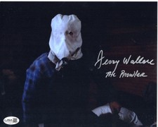 Jerry Wallace signed 8x10 Photo The Prowler - Jason Voorhees - Friday the 13th P