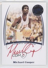 2007 Press Pass Legends Saturday Signatures Red Ink Michael Cooper Auto HOF 0q0
