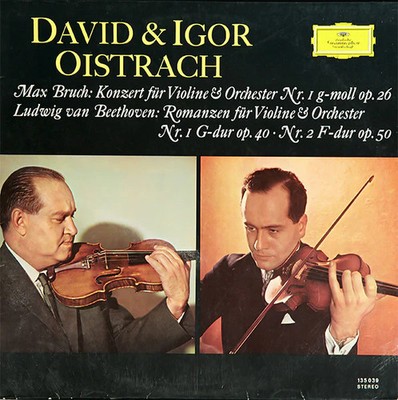 Ludwig van Beethoven, Max Bruch - David* & Igor Oistrach - Konzert Für Violine 