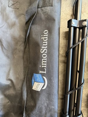 Limo Studio Continuous Lighting Kit Portable Umbrellas Light Stands AC-Powered