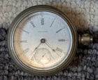 Antique Size 18 Mystery Waltham Pocket Watch Parts/Repair