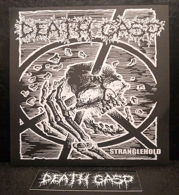 DEATH GASP 'Stranglehold' 7'' Vinyl EP Comes With Sticker (Brand New)