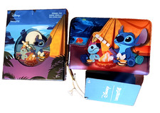 Loungefly Lilo & Stitch & Scrump Camping Smores Wallet & Pin Set NEW RARE