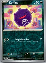 Koffing 109/165 Scarlet & Violet 151 Reverse Holo