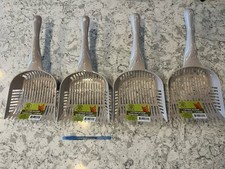  4 NEW Greenbrier Kennel Club Cat Litter Scoops