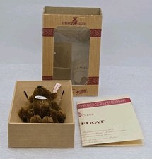 Steiff Club Gift 1999/2000 Teddy Bear Dark Brown 7 Original Box with Certificate