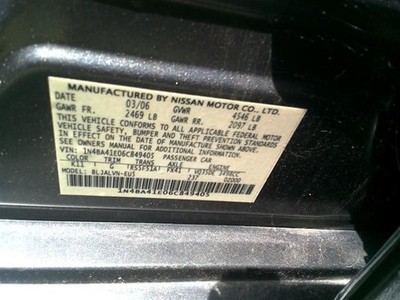 Brake Master Cylinder With Traction Control System Fits 04-08 MAXIMA 576778