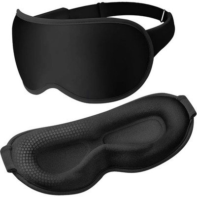 3D Contoured Eye Mask with Zero Pressure, 100% blackout,Eye mask for Sleep,Suita