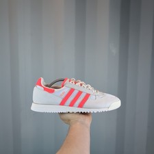 *RARE* UK 9.5 - adidas SL 80 White Orange Mens Trainers Shoes FV9790